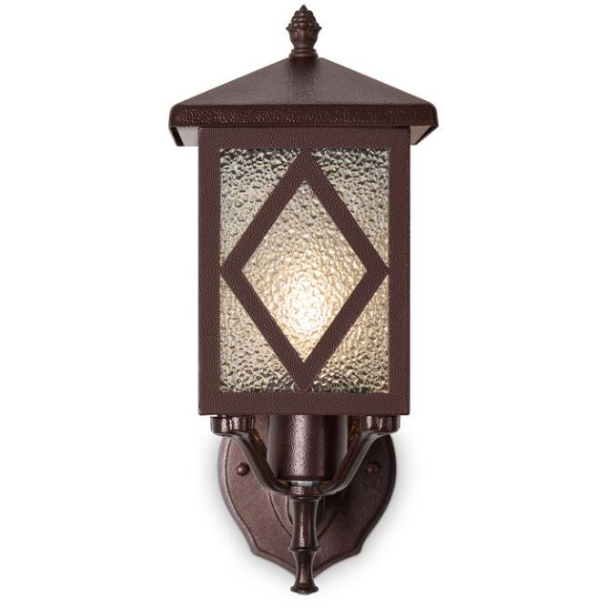 Светильник Heim 1х40Вт E27 IP44 бра настен. Voltega VGL7210WL-01BR