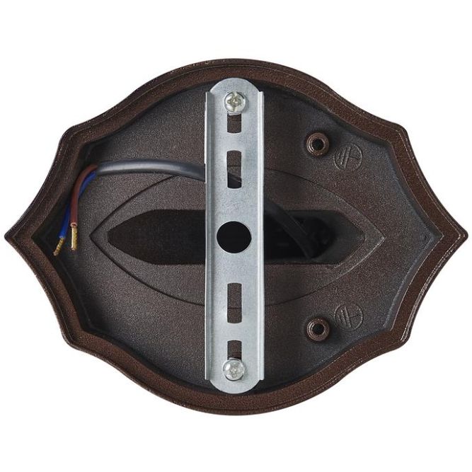 Светильник Heim 1х40Вт E27 IP44 бра настен. Voltega VGL7210WL-01BR