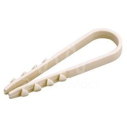 Дюбель-хомут 11-18 для круглого кабеля бел. (уп.100шт) REXANT 07-4502