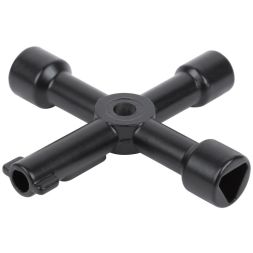 Ключ универсальный для электрошкафов 4-в-1 FIT 60105