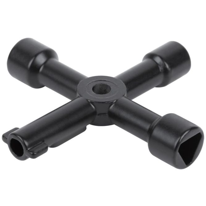 Ключ универсальный для электрошкафов 4-в-1 FIT 60105