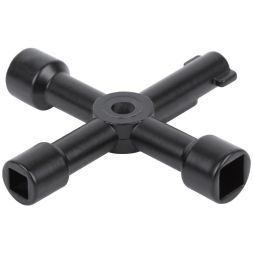 Ключ универсальный для электрошкафов 4-в-1 FIT 60105