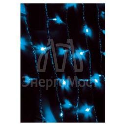 Гирлянда Занавес 200LED провод 3м IP20 син. с контроллером Космос KOC_CUR200LED_B