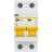 Выключатель автоматический модульный 2п C 63А 4.5кА ВА47-29 IEK MVA20-2-063-C