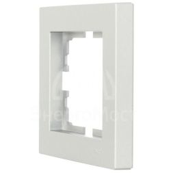 Рамка 1-местн. горизонт. VESNA платина LEZARD 742-3500-146