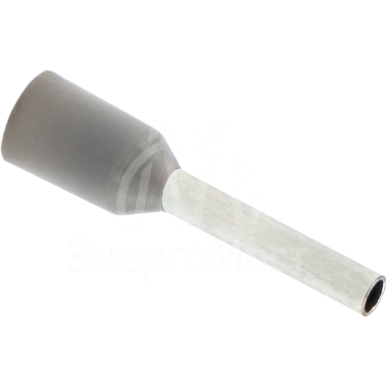 Наконечник штыревой втулочный изол. НШвИ 0.75-8 (уп.50шт) EKF nhvi-0.75-8