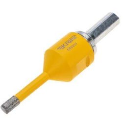 Коронка алмазная профессиональная по керамограниту и железобетону М14 вакуумное спекание 6мм для УШМ Kranz KR-92-1001