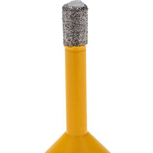 Коронка алмазная профессиональная по керамограниту и железобетону М14 вакуумное спекание 6мм для УШМ Kranz KR-92-1001