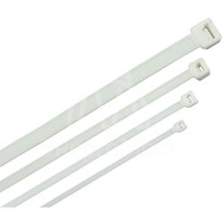 Хомут морозостойкий Хкм 4.8х300мм бел. (уп.100шт) IEK UHH33-D048-300-100-K01