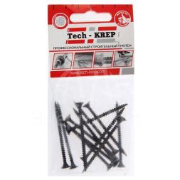 Саморез 3.5х55 гипсокартон-металл (уп.55шт) пакет Tech-Krep 125482