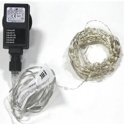 Гирлянда &amp;quot;Нить&amp;quot; LDMS120-CW 120 бел. ярких минисветодиодов 12м с контроллером уличная SHLights 4690601042965