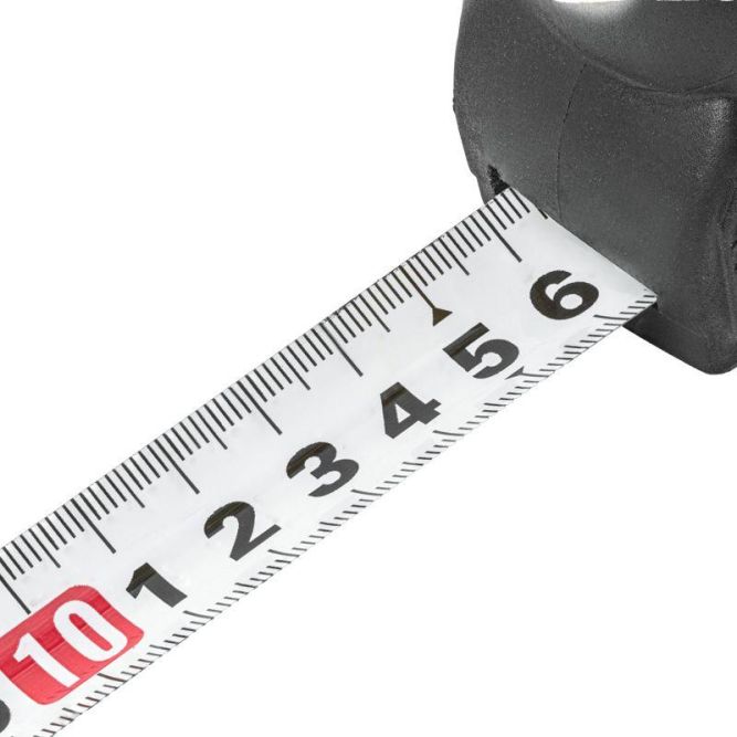 Рулетка Selbstfixierung 10мх25мм магнитный двухсторон. зацеп; двухсторон. шкала; автоматическая фиксация нейлон Kranz KR-12-9024