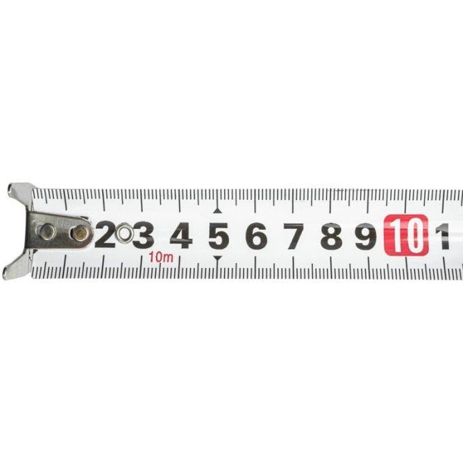 Рулетка Selbstfixierung 10мх25мм магнитный двухсторон. зацеп; двухсторон. шкала; автоматическая фиксация нейлон Kranz KR-12-9024