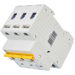 Выключатель автоматический модульный 3п C 6А 6кА ВА47-60M IEK MVA31-3-006-C