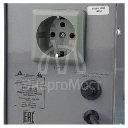 Стабилизатор напряжения АСН-1000/1-Ц 1ф 1кВт IP20 релейный Ресанта 63/6/2