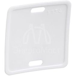 Бирка кабельная маркировочная У-134 55х55мм (квадрат) IEK UZMA-BIK-Y134-S