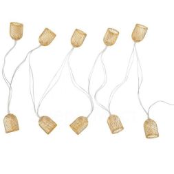 Светильник светодиодный Каскад Ночная Лампада 6м IP65 садовый с выносной солнечн. панелью 1м и аккумулятором 2 режима работы (мигание и постоянное) Lamper 602-240