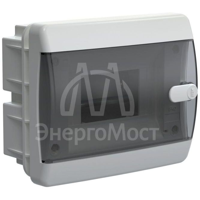 Корпус пластиковый ЩРВ-П-6 IP41 черн. прозр. дверь UNION Compact IEK UIC-KP12-V-06-41-K01