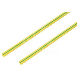 Трубка термоусадочная 25.0/12.5 1м желт./зел. Rexant 22-5007