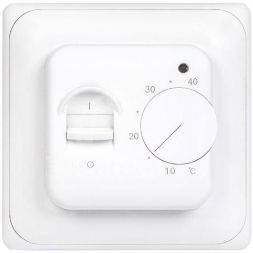 Термостат механический MTT-2 (OTN-1991; RTC 70.26; MST-1; R70XT; MT-26; M5.713) 16А 3.6кВт для теплых полов датчик пола бел. Basic EKF mtt-2