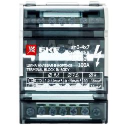 Шина нулевая в корпусе 4х7 EKF sn0-4x7