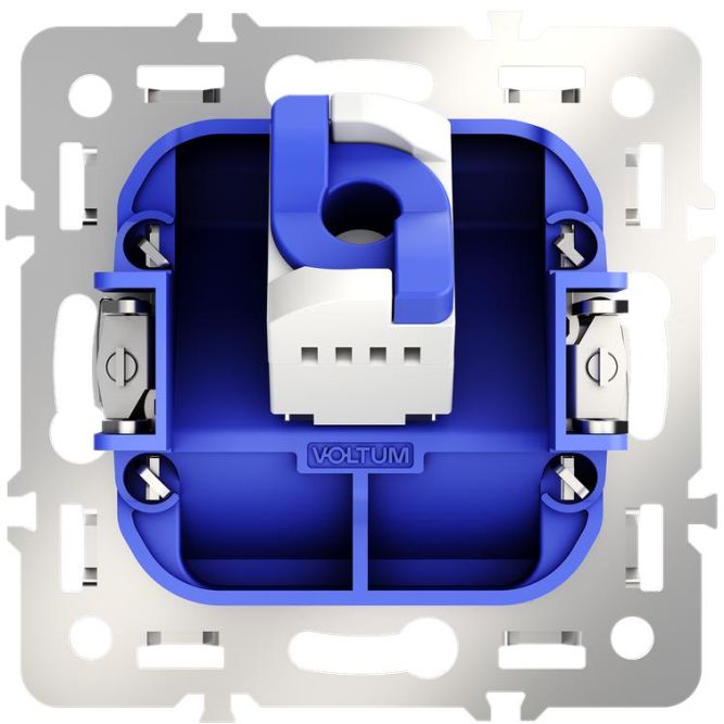 Розетка компьютерная S70 RJ45 кат.6 механизм Voltum VLS0601M