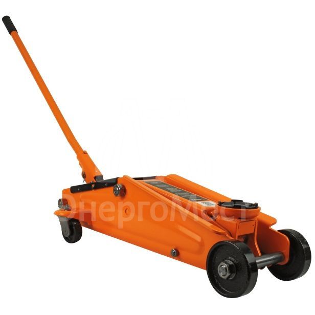 Домкрат автомобильный гидравлический подкатной ДМК-3 (3 т, 135-435 мм) Вихрь