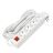 Удлинитель 4х5м с заземл. 16А IP20 3х1 с выкл. бел. DOMTOK 2500