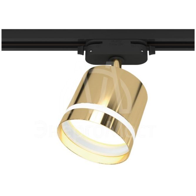 Светильник трековый ARTLINE поворотный 85х85х80мм GX53 230В алюм./пластик. 4кв.м зол. Ritter 59868 2