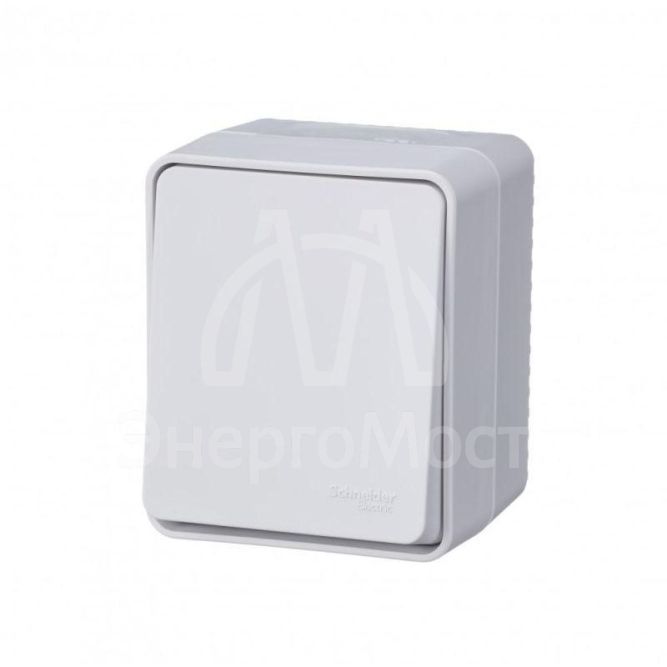 Переключатель 1-кл. ОП AtlasDesign Profi54 10 АХ бел. SchE ATN540161