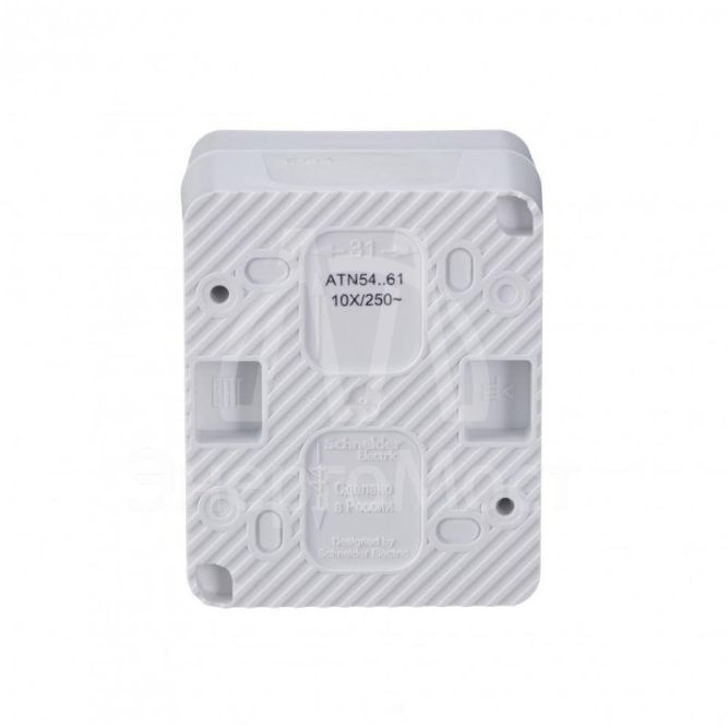 Переключатель 1-кл. ОП AtlasDesign Profi54 10 АХ бел. SchE ATN540161