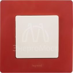 Механизм выключателя 1-кл. СП Etika 10А IP20 250В 10AX безвинт. зажимы бел. Leg 672201