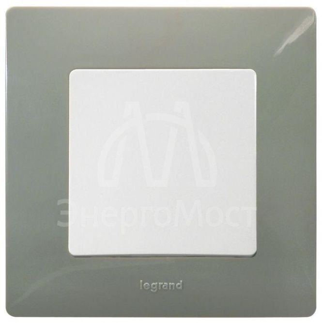 Механизм выключателя 1-кл. СП Etika 10А IP20 250В 10AX безвинт. зажимы бел. Leg 672201