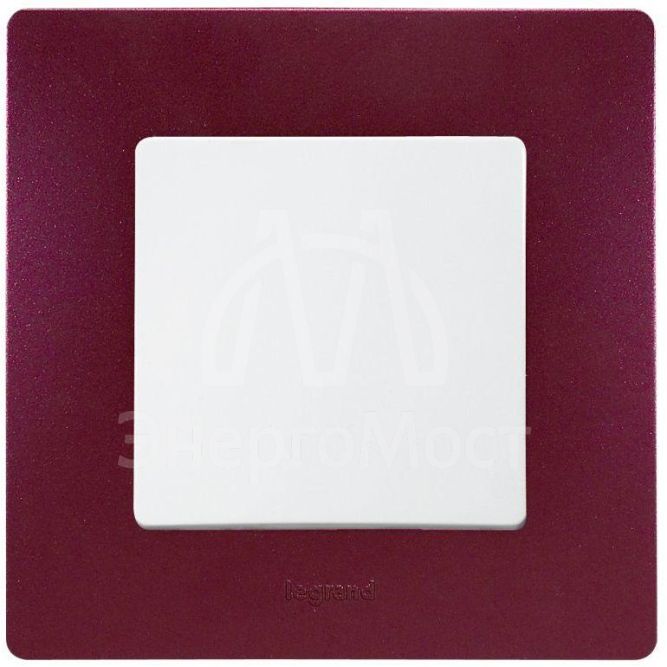 Механизм выключателя 1-кл. СП Etika 10А IP20 250В 10AX безвинт. зажимы бел. Leg 672201