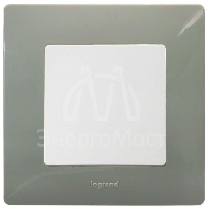 Механизм выключателя 1-кл. СП Etika 10А IP20 250В 10AX безвинт. зажимы бел. Leg 672201