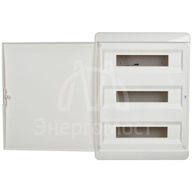 Корпус пластиковый ЩРВ-П-54 IP41 бел. дверь TEKFOR IEK TF5-KP13-V-54-41-K01-K01