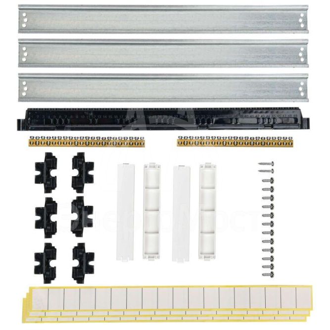 Корпус пластиковый ЩРВ-П-54 IP41 бел. дверь TEKFOR IEK TF5-KP13-V-54-41-K01-K01