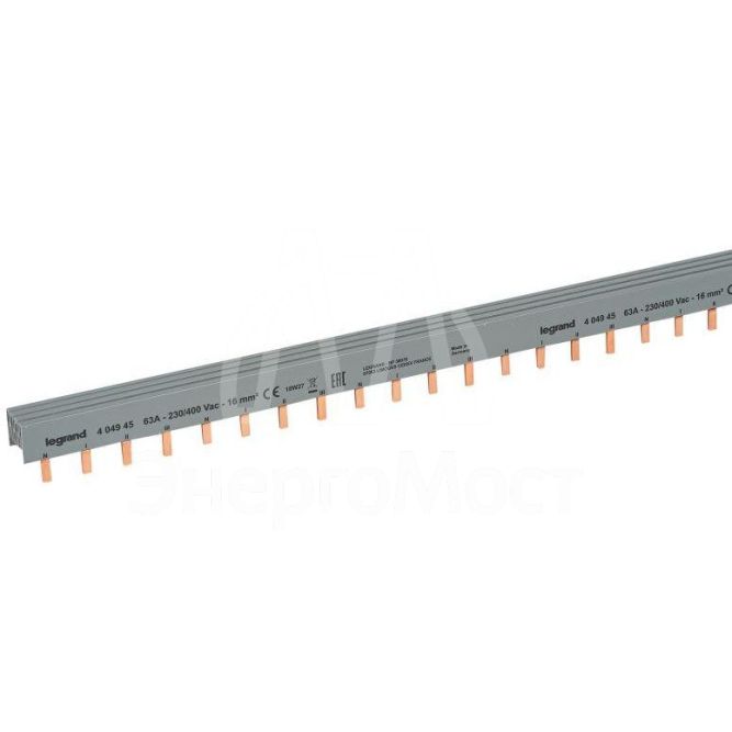 Шина гребенчатая HX3 4п 57мод. Leg 404945