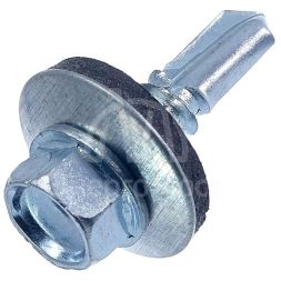 Саморез кровельный 5.5х25 цинк (уп.60шт) коробка СТРОЙМЕТИЗ 2070224