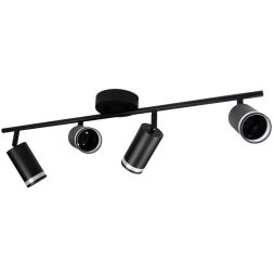 Светильник PCL-0104 4xGU10 IP20 230В BL настен./потолочн. декор. под лампу JazzWay 5066465