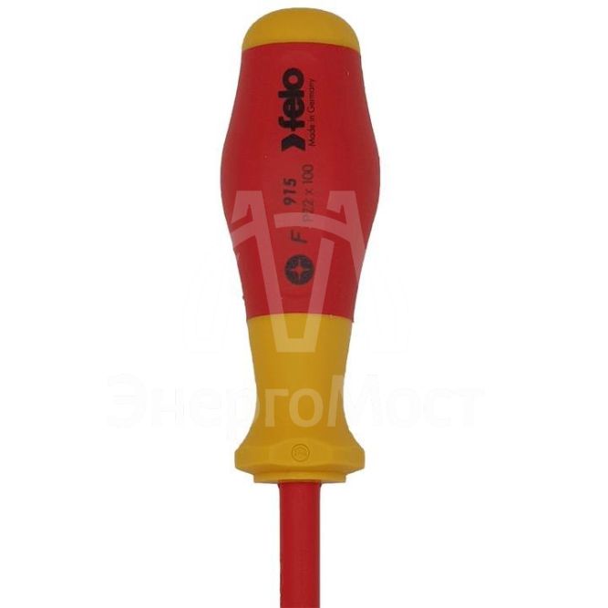 Отвертка диэлектрическая крестовая PZ2х100 Felo 91520390