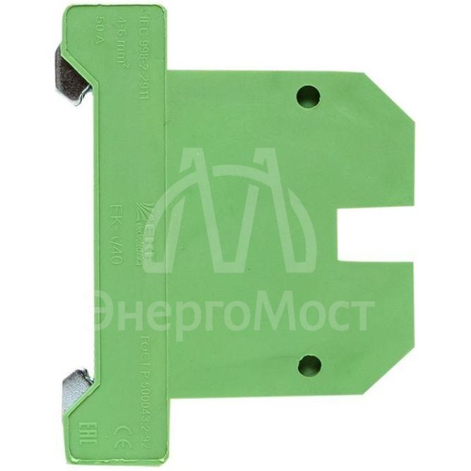 Колодка клеммная EK-4/32 JXB земля EKF plc-ek-4/32