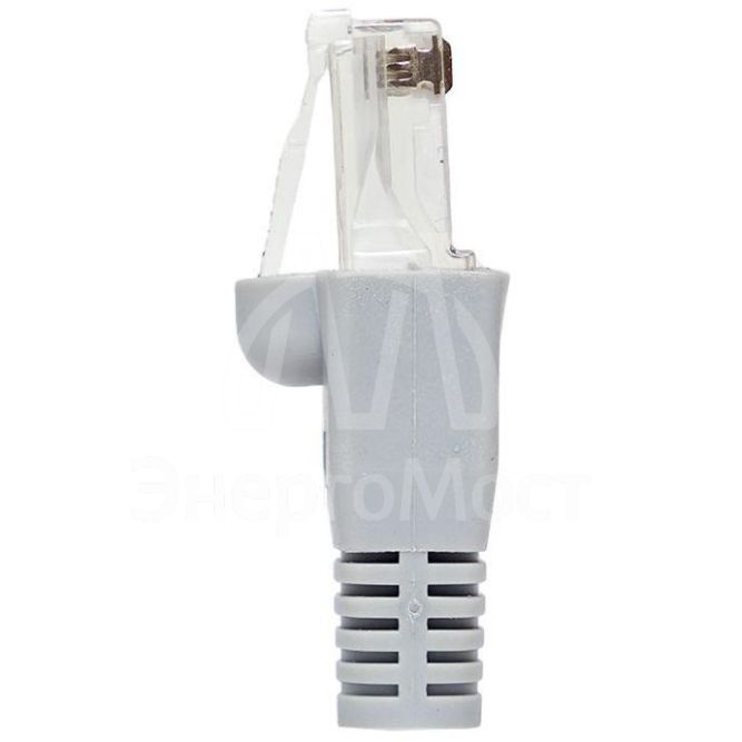 Колпачок изолирующий TERACOM для коннекторов RJ-45 PVC серый (уп.50шт) EKF TRC-BT-RJ45-PVC-50