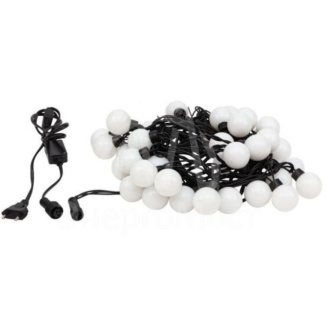 Гирлянда &amp;quot;LED ШАРИКИ&amp;quot; 10мх4.5см 40LED 5Вт 220В IP44 RGB NEON-NIGHT 303-579