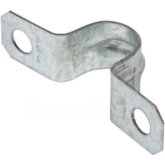 Скоба крепежная двухлапковая d14-15мм метал. EKF sm-2-14-15