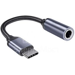 Кабель-переходник с USB-C на AUX 3.5мм Rexant 18-7080