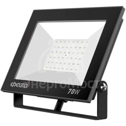 Прожектор светодиодный СДО-20 70Вт 6500К IP65 230В BL прозр. закаленное стекло ФАZА 5047327