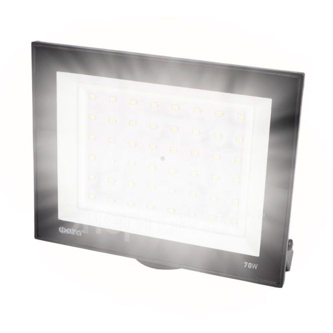Прожектор светодиодный СДО-20 70Вт 6500К IP65 230В BL прозр. закаленное стекло ФАZА 5047327