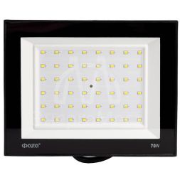 Прожектор светодиодный СДО-20 70Вт 6500К IP65 230В BL прозр. закаленное стекло ФАZА 5047327