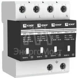Ограничитель перенапряжения имп. ОПВ-C4 EKF opv-c4